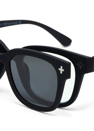 Okkia Magmask Clip-On Giovanni polariserend zonframe zwart