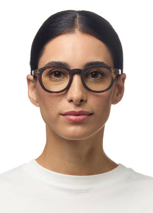 OK038CH Okkia Milano unisex leesbril classic havana - kies sterkte