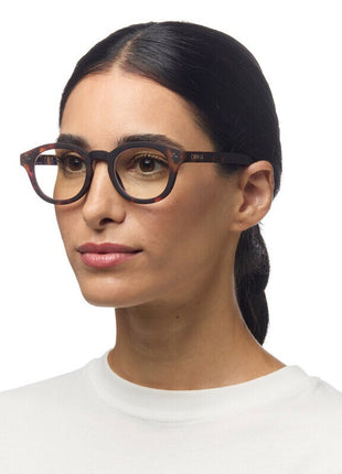 OK038CH Okkia Milano unisex leesbril classic havana - kies sterkte