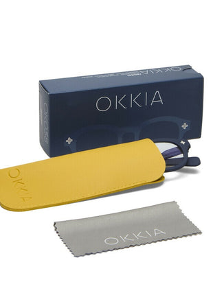 OK038MN Okkia Milano unisex leesbril midnight - kies sterkte