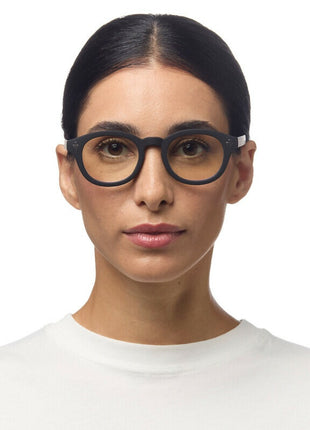 OK038BK Okkia Milano unisex leesbril zwart - kies sterkte