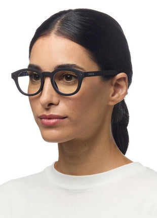 OK038BK Okkia Milano unisex leesbril zwart - kies sterkte
