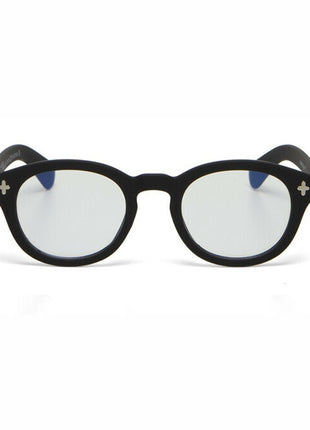 OK038BK Okkia Milano unisex leesbril zwart - kies sterkte
