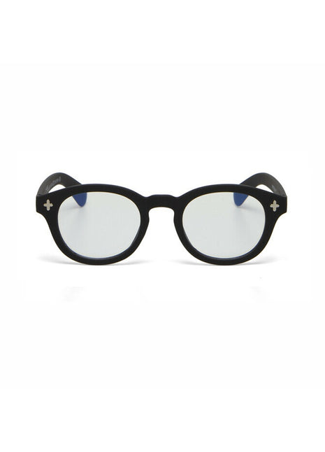 OK038BK Okkia Milano unisex leesbril zwart - kies sterkte
