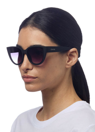 OK020-BK Okkia Silvia dames zonnebril zwart