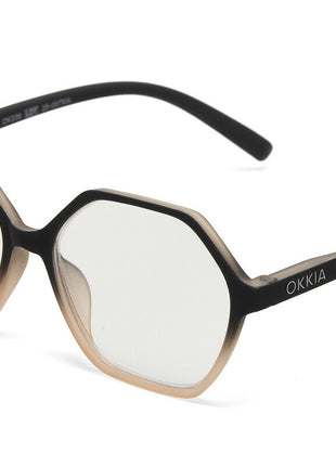 OK036BP Okkia Venezia dames leesbril black shaded rose - kies uw sterkte