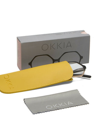 OK036BP Okkia Venezia dames leesbril black shaded rose - kies uw sterkte