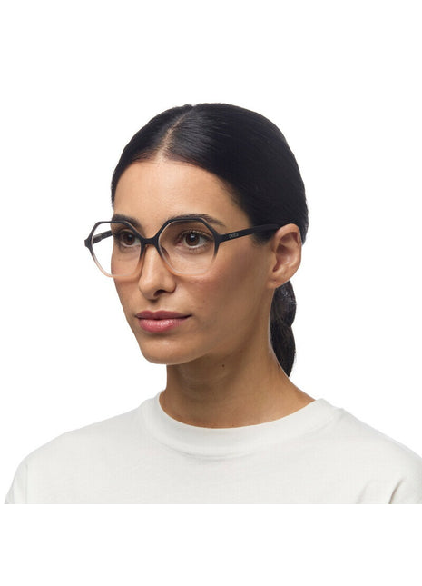 OK036BP Okkia Venezia dames leesbril black shaded rose - kies uw sterkte