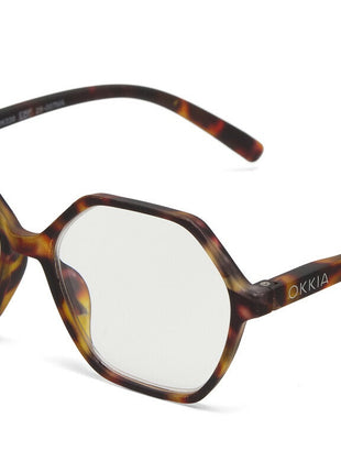 OK036CH Okkia Venezia dames leesbril classic havana - kies uw sterkte