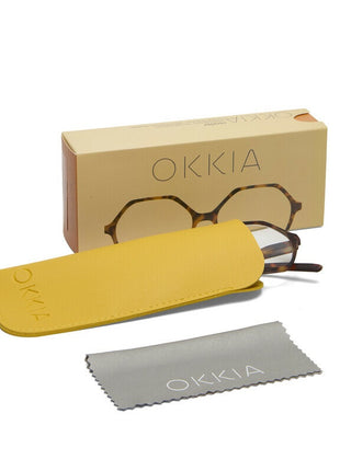 OK036CH Okkia Venezia dames leesbril classic havana - kies uw sterkte