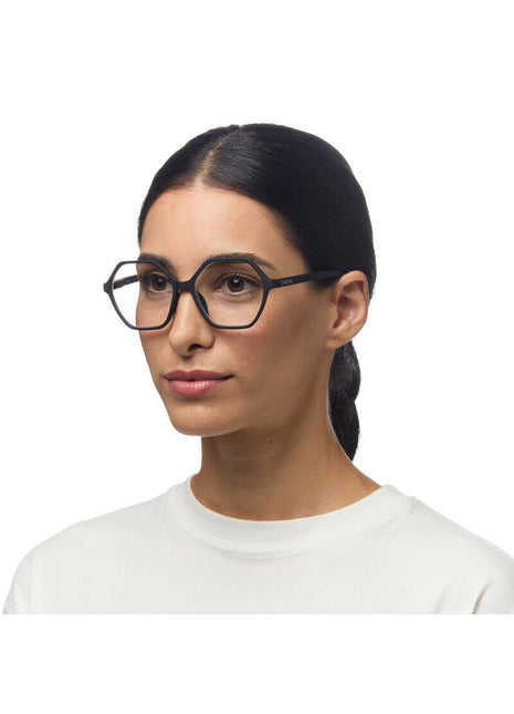 OK036BK Okkia Venezia dames leesbril zwart - kies uw sterkte
