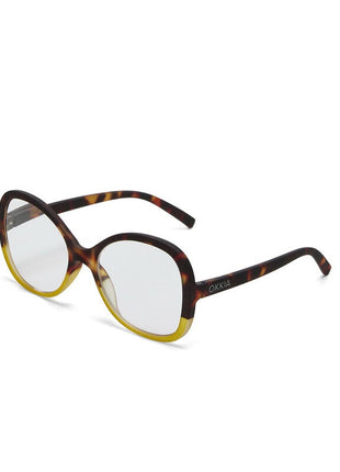 OK049HY Okkia Verona dames leesbril havana geel - kies sterkte