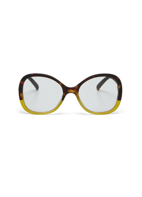 OK049HY Okkia Verona dames leesbril havana geel - kies sterkte