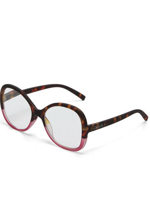 OK049HP Okkia Verona dames leesbril havana roze - kies sterkte
