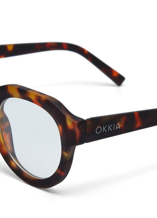 OK042CH Okkia Zeno unisex leesbril classic havana - kies sterkte