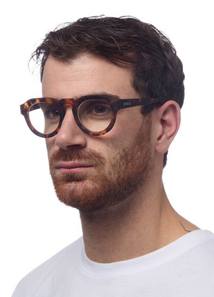 OK042CH Okkia Zeno unisex leesbril classic havana - kies sterkte