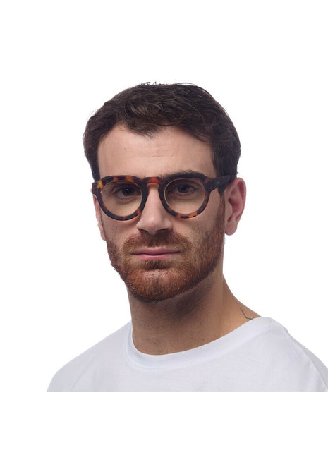 OK042CH Okkia Zeno unisex leesbril classic havana - kies sterkte