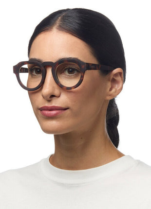 OK042CH Okkia Zeno unisex leesbril classic havana - kies sterkte