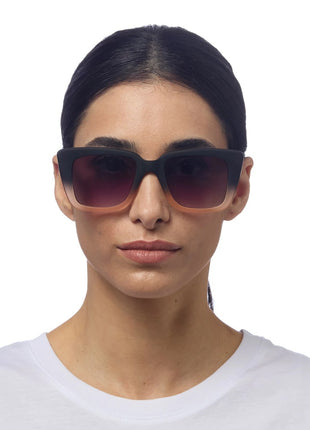 OK044-BP Okkia Elba Italiaanse dames zonnebril black shaded pink