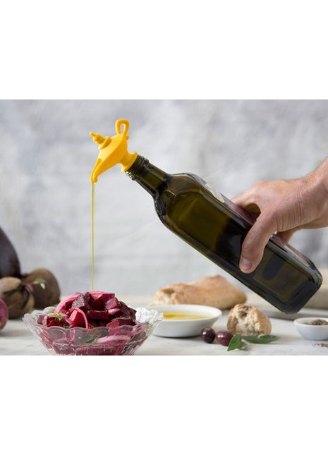 Peleg Design - Oiladdin olijfolie schenker en stop
