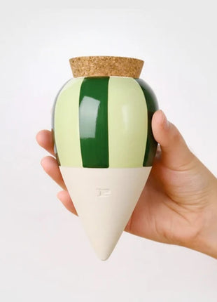 Pepin Olla hydraterende kegel groen gestreept
