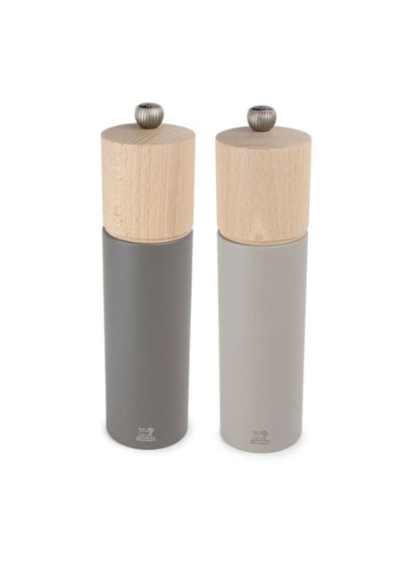 44305 / 44312 Peugeot aanbieding Boreal pepermolen zoutmolen set grijs / grijs