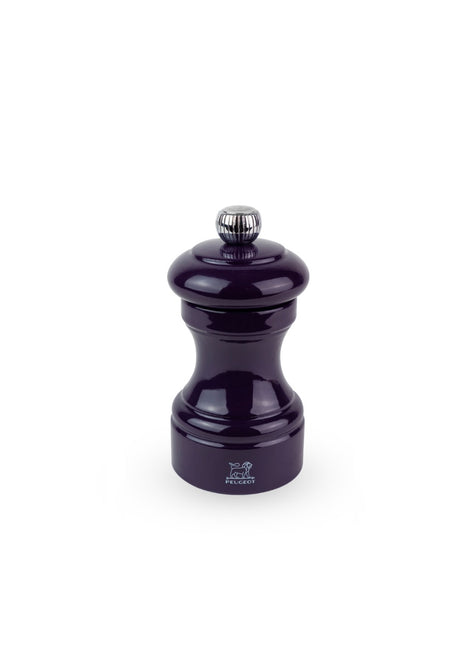 40772 Peugeot Saveurs Bistro zoutmolen gelakt hout aubergine 10 cm