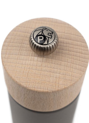 Peugeot Boreal pepermolen zoutmolen set rotsgrijs / saliegroen 12cm