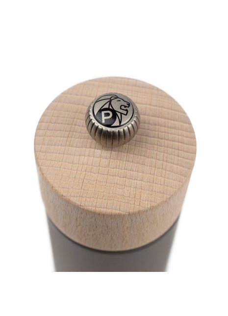 Peugeot Boreal pepermolen zoutmolen rotsgrijs / bloembladroos 12cm