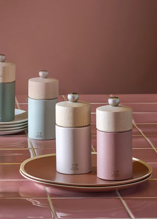 Peugeot Boreal pepermolen zoutmolen set praline / roze 12cm