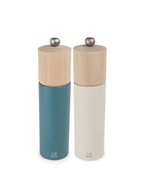 Peugeot Boreal aanbieding / aktie pepermolen zoutmolen blauw / wit