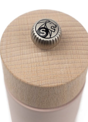 Peugeot Boreal pepermolen zoutmolen varengroen / bloembladroos 12cm