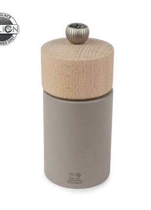 Peugeot Boreal pepermolen zoutmolen set rotsgrijs / kiezelgrijs 12cm