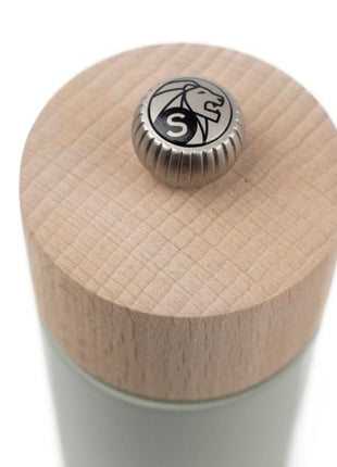 Peugeot Boreal pepermolen zoutmolen set praline / saliegroen 12cm