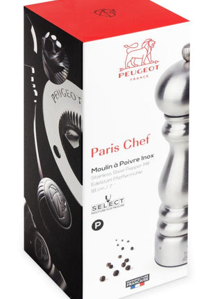 32470 Peugeot Paris Chef RVS pepermolen u-select 18cm