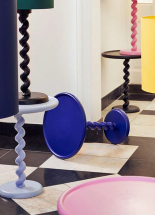 POLSPOTTEN Twister bijzettafel roze
