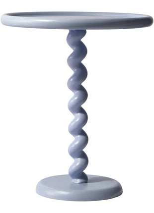 POLSPOTTEN Twister bijzettafel lichtblauw