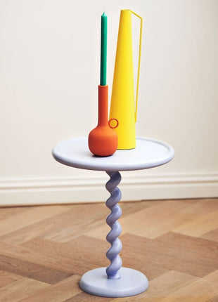 POLSPOTTEN Twister bijzettafel lichtblauw