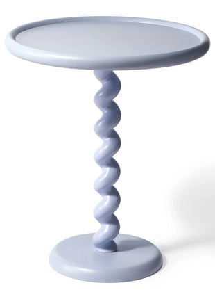 POLSPOTTEN Twister bijzettafel lichtblauw