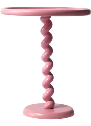 POLSPOTTEN Twister bijzettafel roze