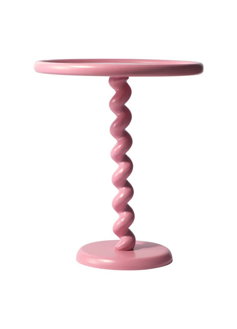 POLSPOTTEN Twister bijzettafel roze