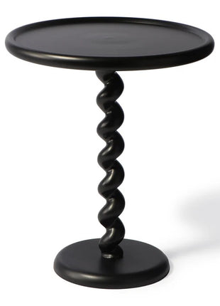 POLSPOTTEN Twister bijzettafel zwart