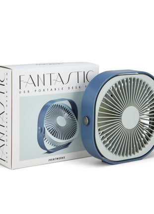 Printworks Table fan - Fantastic - Petroleum