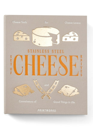 Printworks The Essentials - Cheese Tools boek kaasmessen