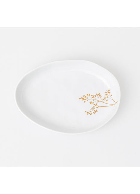 10756 Räder bord gouden tak deco wit porselein