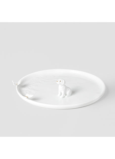 17613 Räder bord porseleinen verhalen - hond