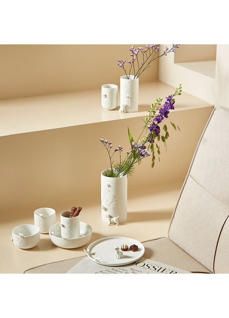 Räder bord porseleinen verhalen - hond