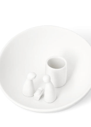 92883 Rader kandelaar kribbe kerst