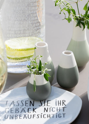 Räder set mini vaasjes 4 stuks groen