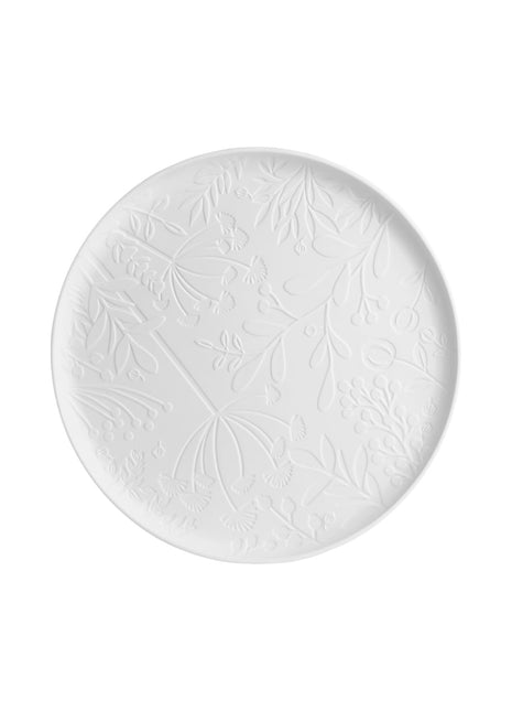 Räder miracle garden bord wit porselein relief 30cm